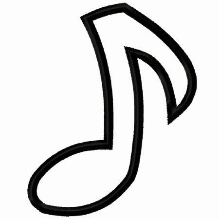 Ноты шаблоны для вырезания