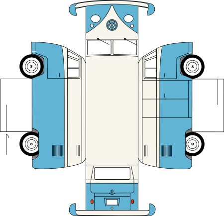 Машинки из бумаги