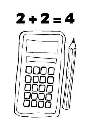 Трафареты калькулятора из бумаги (39 фото)