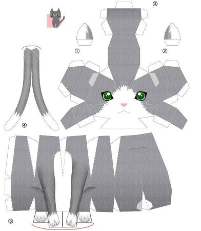 Игрушки из бумаги