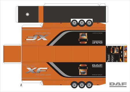 Развертка для DAF XF Euro 6