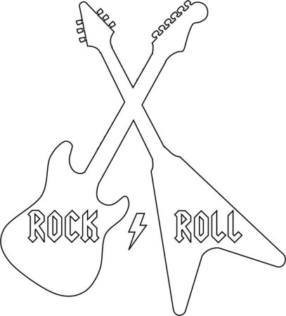 Трафарет Fender Stratocaster