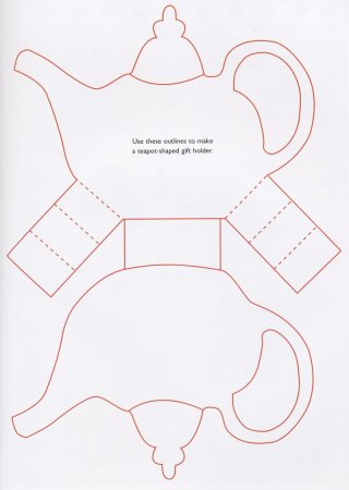 Аппликация чайник