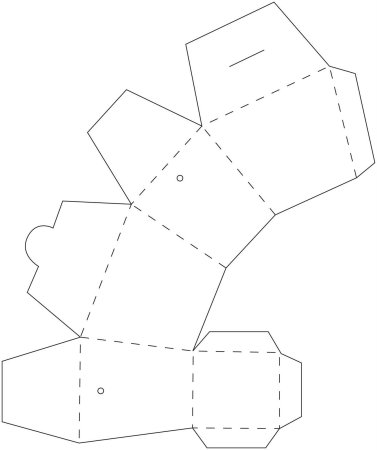Развертка коробочки