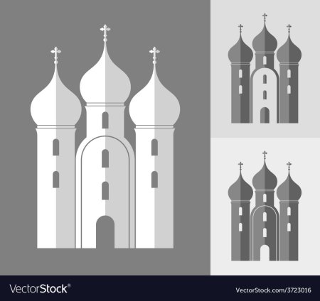 Вырезать Церковь из бумаги