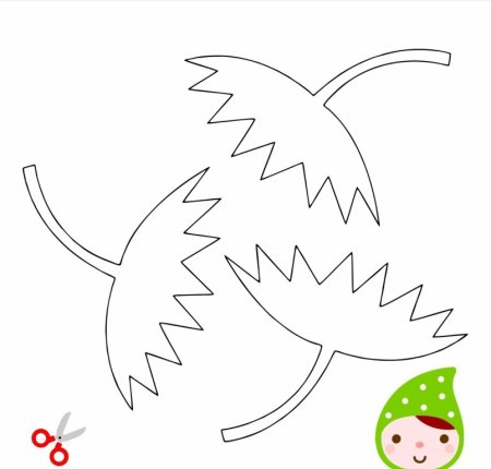 Аппликация клубника из бумаги шаблоны для вырезания