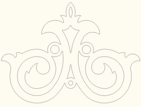 Трафареты узоры для декора для вырезания