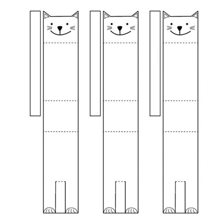 Котик из бумаги