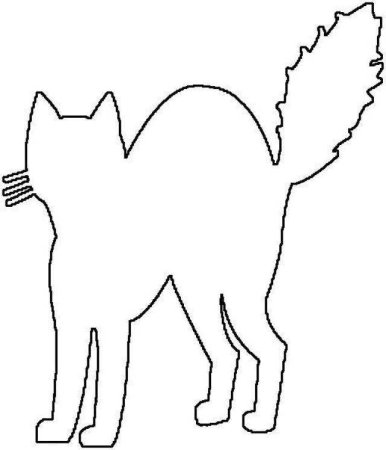 Контур кошки