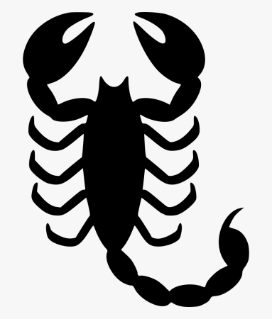 Скорпион силуэт