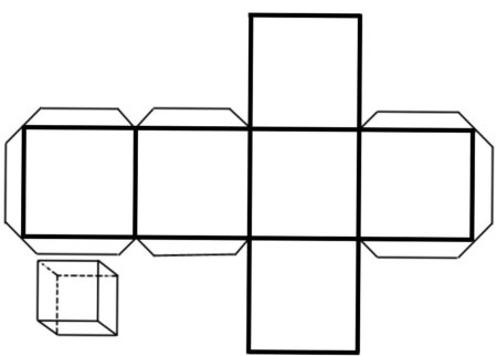 Развертка Куба 4х4