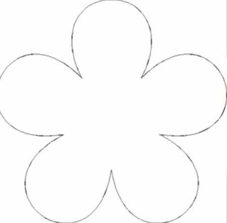 Цветы шаблоны для вырезания