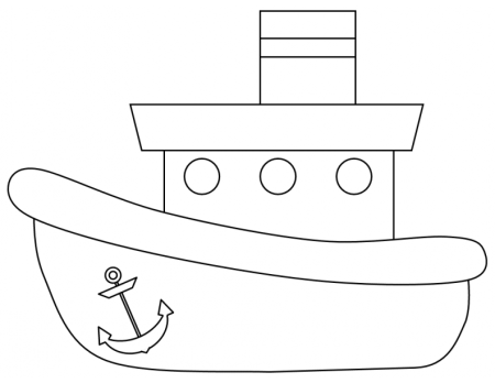 Парусник контур