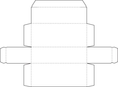 Развертка коробочки