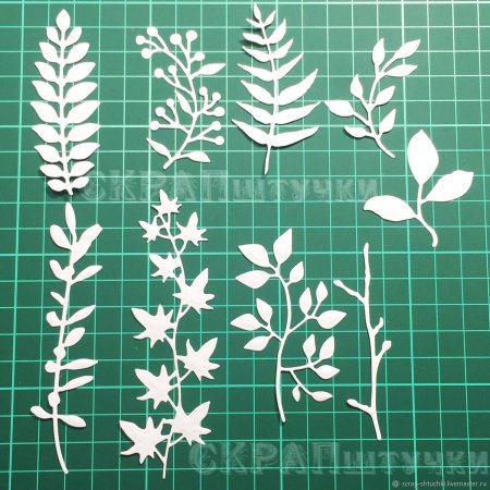 Веточки для скрапбукинга