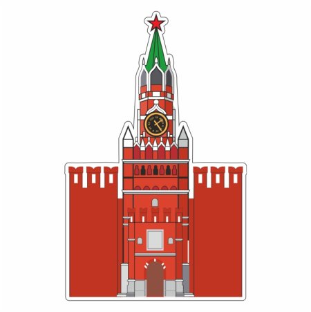 Спасская башня Московского Кремля макет