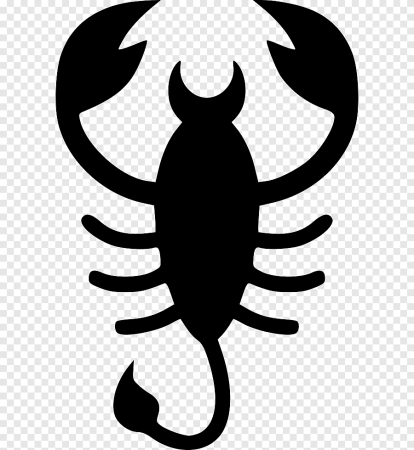 Скорпион силуэт