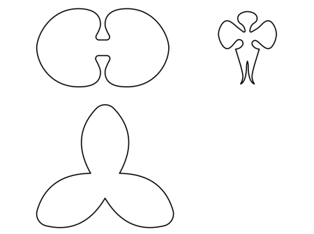 Трафарет орхидеи