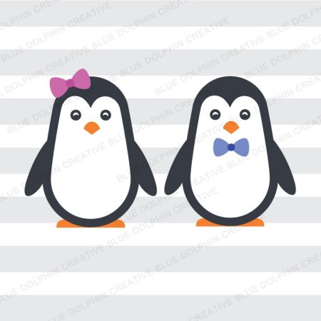 Трафареты пингвина из бумаги (47 фото)