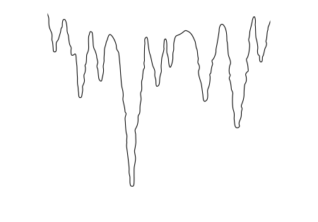 Бумажные сосульки на окна