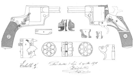 Револьвер 410 калибра чертежи