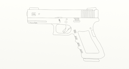 Глок g22 чертеж