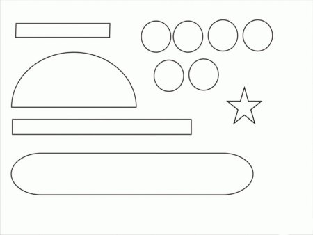 Детали танка для аппликации