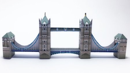 Тауэрский мост развертка