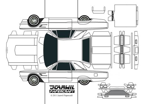 JCARWIL Papercraft Ford