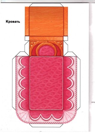 Шкаф для бумажной куклы
