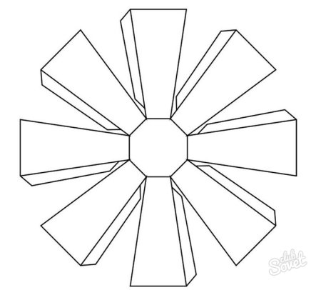 Объемный Кубок из бумаги