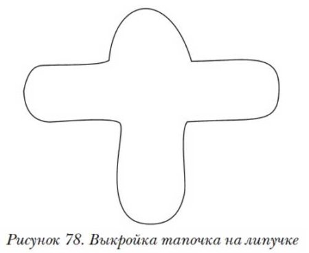 Шаблоны тапочек для конструирования