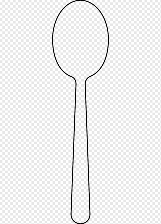 Ложка раскраска для детей