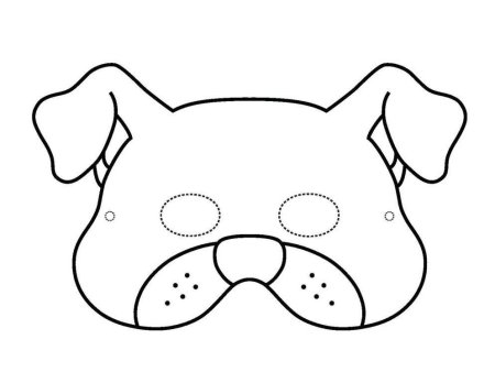 Маска собаки