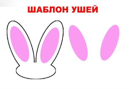 Шаблон ушек зайца