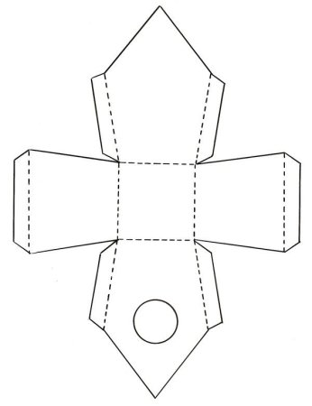 Поделка скворечник из бумаги