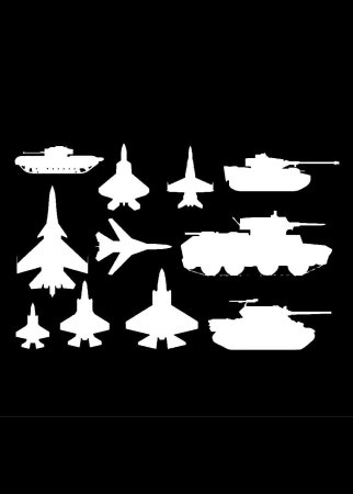 Военные трафареты для вырезания
