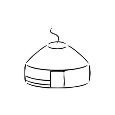 Раскраска Башкирская юрта для детей