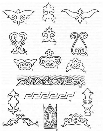 Юрта раскраска
