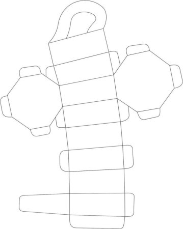 Аппликация коробочка