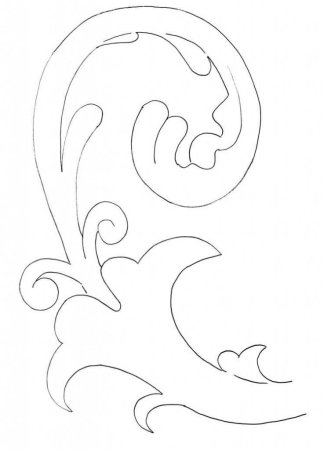 Узоры на окна трафареты