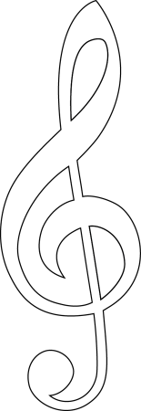 Нотные раскраски