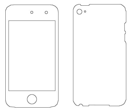 Мобильный телефон из бумаги