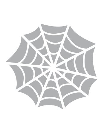 Паутина трафарет