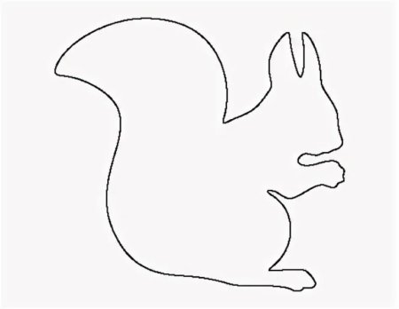 Трафареты животных для вырезания