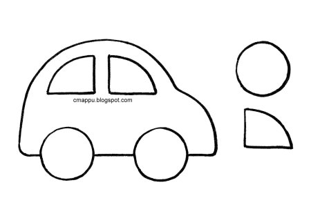 Машинка (из фетра)