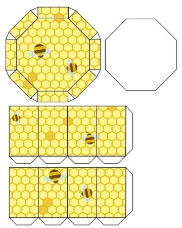 Улей из картона