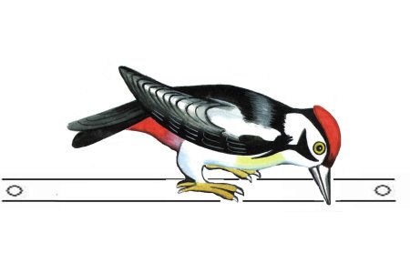 Подвижные игрушки из фанеры