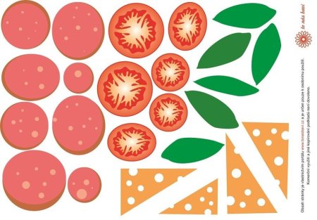 Вредные продукты раскраска
