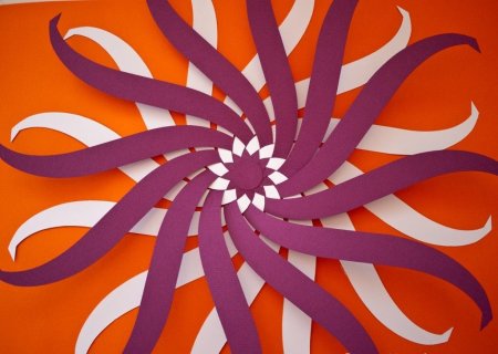 Изделия из бумажных полосок
